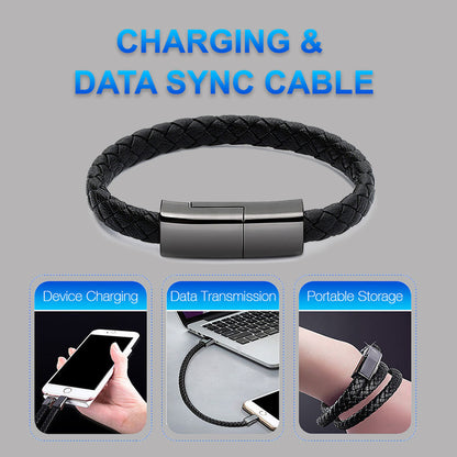 Bracelet USB Charging Cable For IPhone & Android