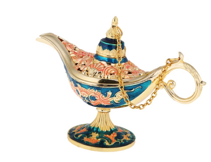 Unique Arabian Genie Oil Lamp Container